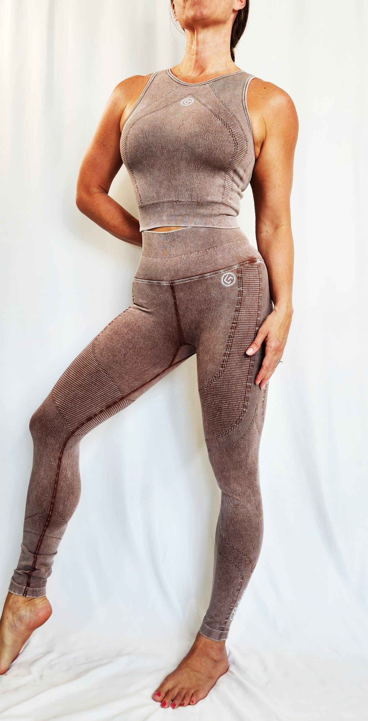 Believe Compression Leggings & Sport Top Set - By Get Fit Addicted