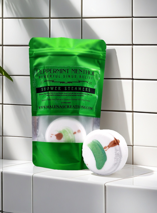 Large Shower Steamers / Sinus Relief / Aromatherapy / Shower Bombs / Shower Fiz