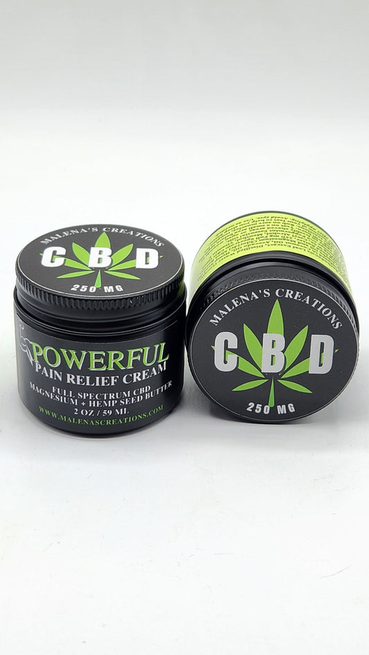 Powerful Pain Relief Cream, Magnesium Cream, CBD Cream, All natural handmade