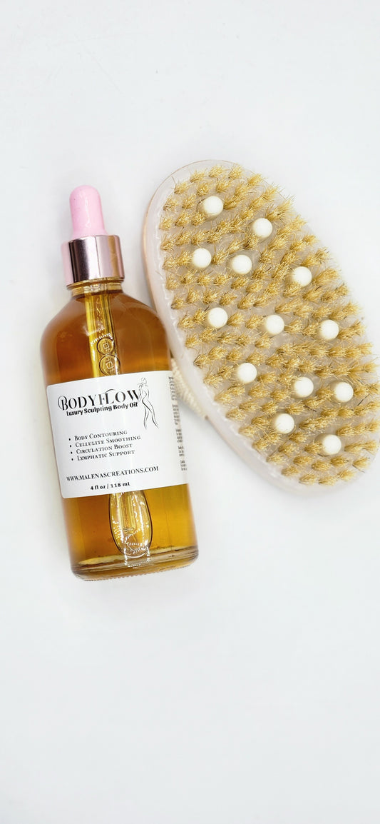 BodyFlow Sculpting Body Oil | Natural Cellulite & Lymphatic Support