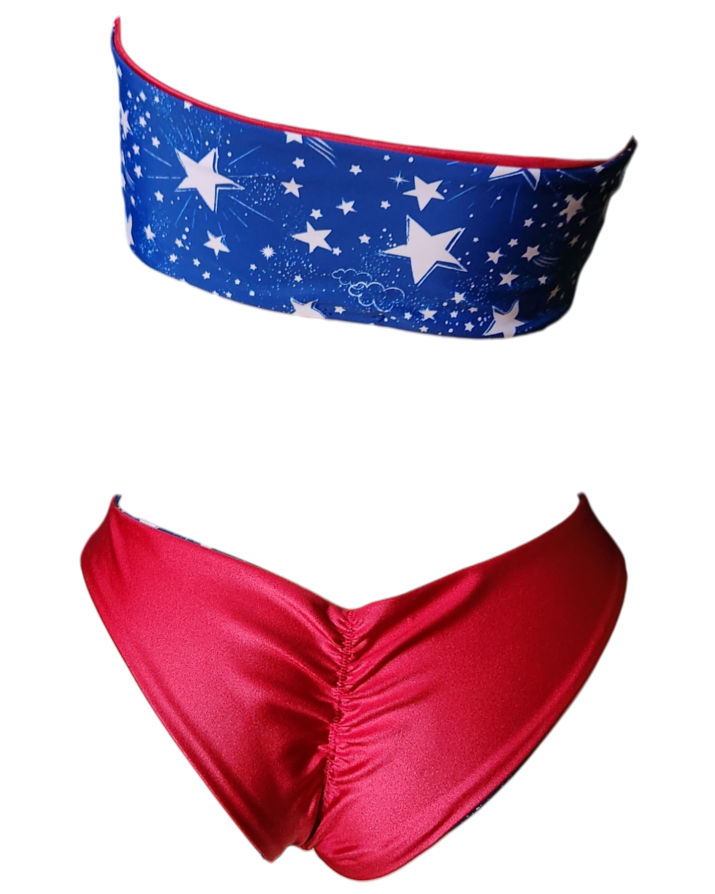 Party in the USA Reversible Vida Tube Top & Cheeky Bottom Set - Get Fit Addicted