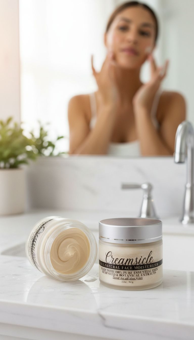 Creamsicle Natural Face Cream – Malena's Creations